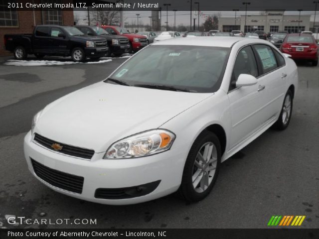2011 Chevrolet Impala LTZ in Summit White