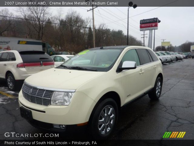 2007 Lincoln MKX AWD in Creme Brulee Metallic
