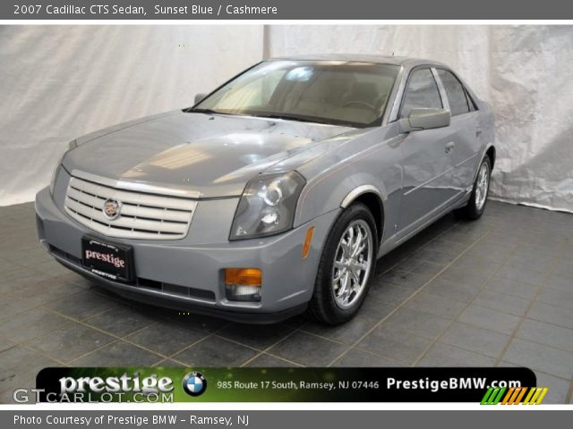 2007 Cadillac CTS Sedan in Sunset Blue