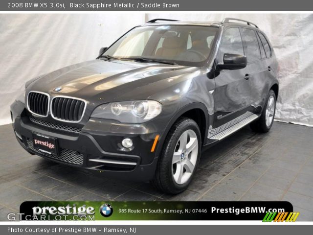 2008 BMW X5 3.0si in Black Sapphire Metallic