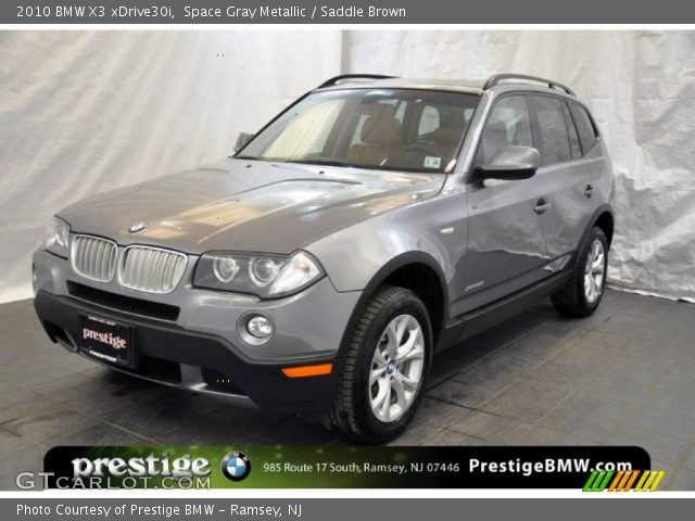 2010 BMW X3 xDrive30i in Space Gray Metallic