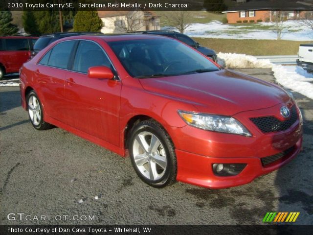 2010 Toyota Camry SE in Barcelona Red Metallic