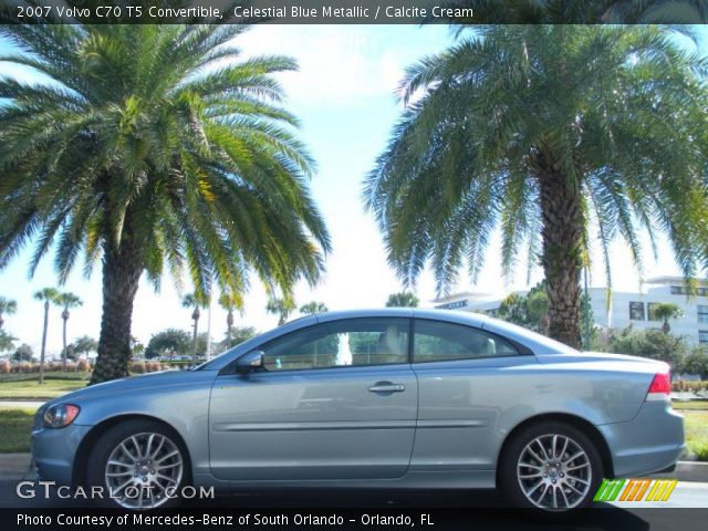 2007 Volvo C70 T5 Convertible in Celestial Blue Metallic