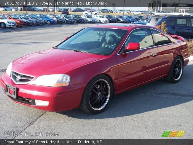 2001 Acura CL 3.2 Type S in San Marino Red