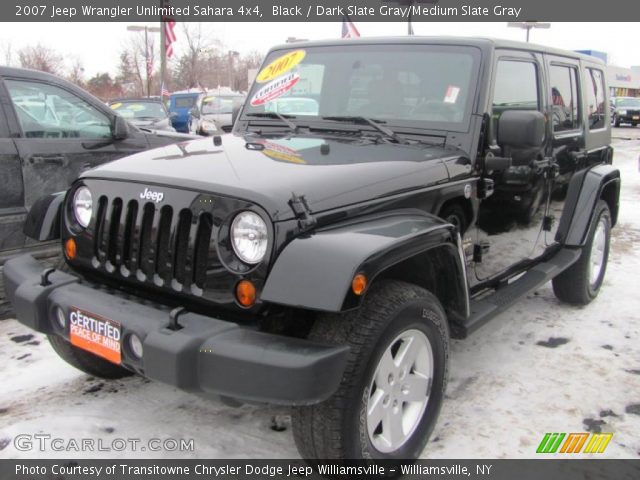 2007 Jeep Wrangler Unlimited Sahara 4x4 in Black