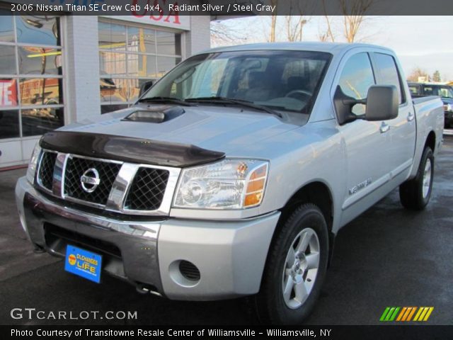 2006 Nissan Titan SE Crew Cab 4x4 in Radiant Silver