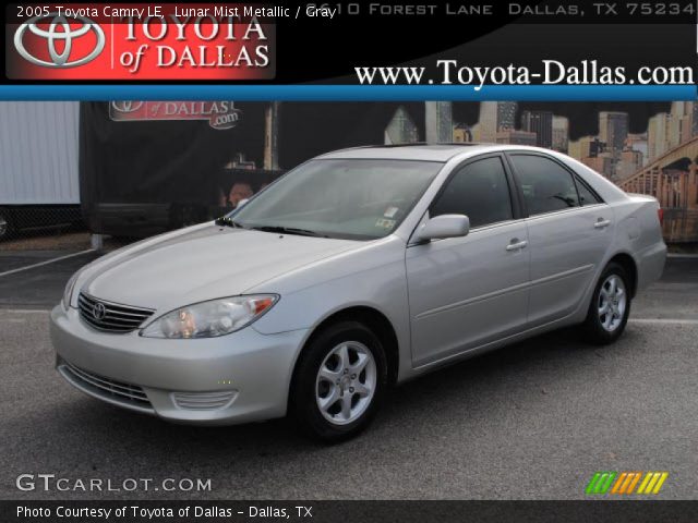 2005 Toyota Camry LE in Lunar Mist Metallic