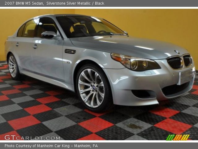 2007 BMW M5 Sedan in Silverstone Silver Metallic