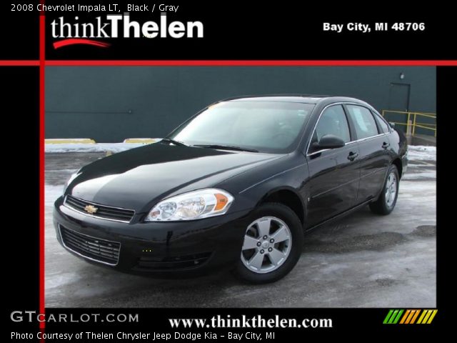 2008 Chevrolet Impala LT in Black