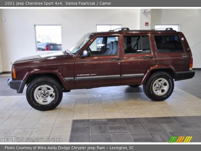 2001 Jeep Cherokee Sport 4x4 in Sienna Pearlcoat