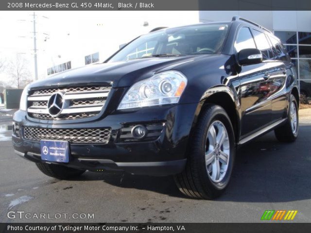 2008 Mercedes-Benz GL 450 4Matic in Black