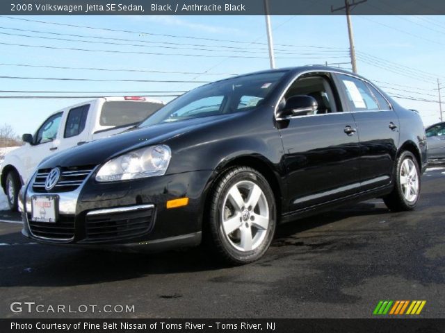 2008 Volkswagen Jetta SE Sedan in Black