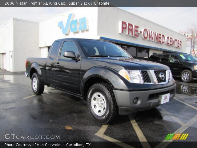 2006 Nissan Frontier XE King Cab in Super Black