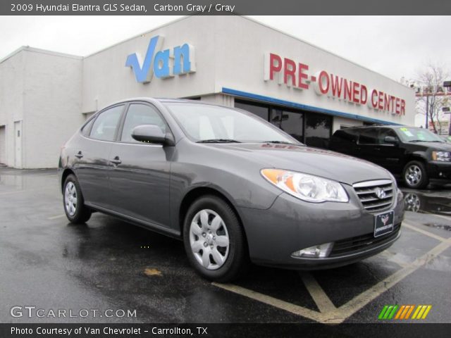 2009 Hyundai Elantra GLS Sedan in Carbon Gray