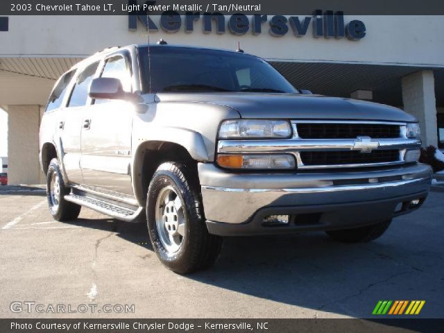 2003 Chevrolet Tahoe LT in Light Pewter Metallic