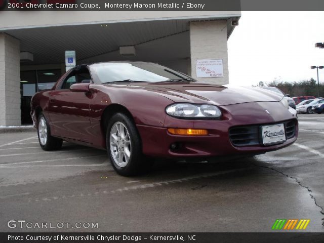 2001 Chevrolet Camaro Coupe in Monterey Maroon Metallic