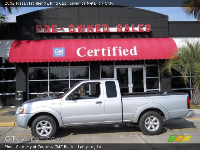 2003 Nissan Frontier XE King Cab in Silver Ice Metallic