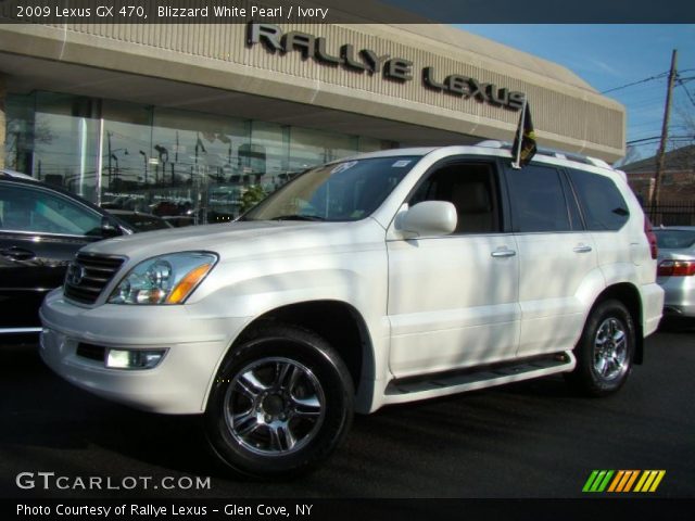 2009 Lexus GX 470 in Blizzard White Pearl
