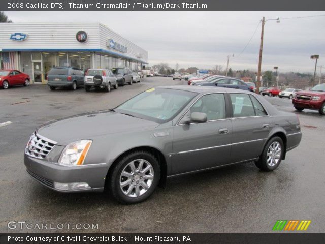 2008 Cadillac DTS  in Titanium Chromaflair