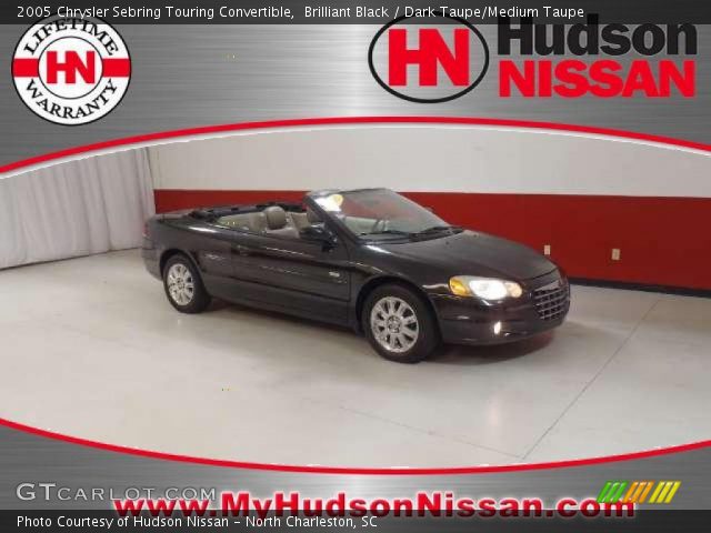 2005 Chrysler Sebring Touring Convertible in Brilliant Black