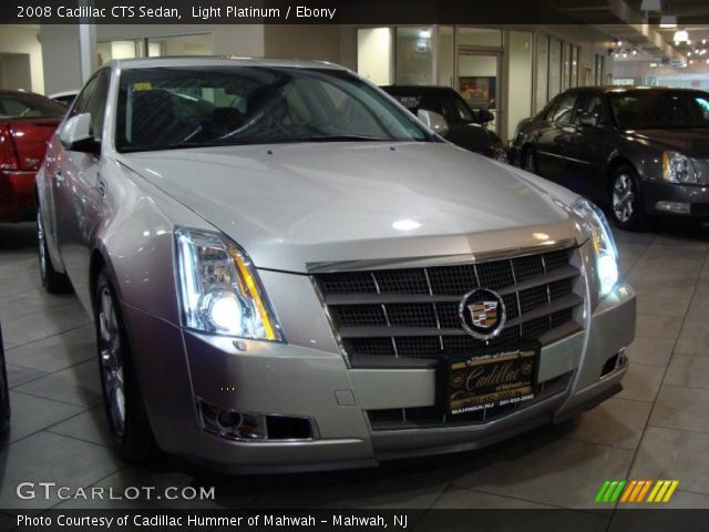 2008 Cadillac CTS Sedan in Light Platinum