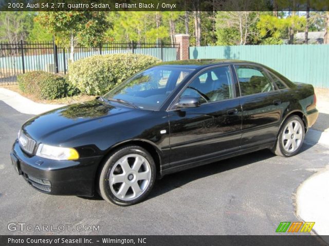 2002 Audi S4 2.7T quattro Sedan in Brilliant Black