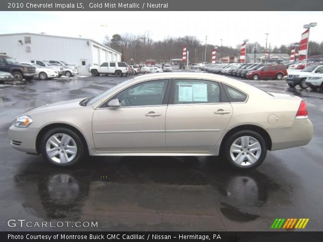 2010 Chevrolet Impala LS in Gold Mist Metallic