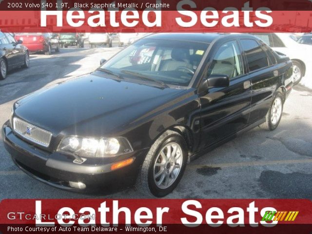 2002 Volvo S40 1.9T in Black Sapphire Metallic