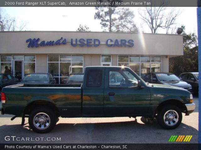 2000 Ford Ranger XLT SuperCab in Amazon Green Metallic