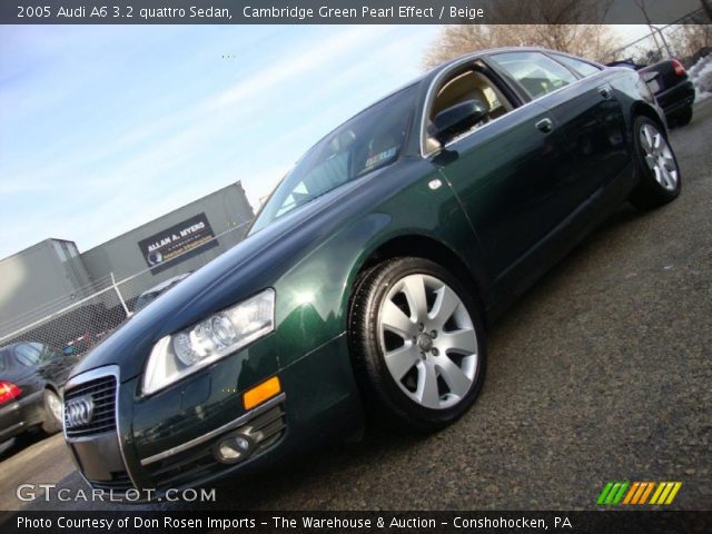 2005 Audi A6 3.2 quattro Sedan in Cambridge Green Pearl Effect