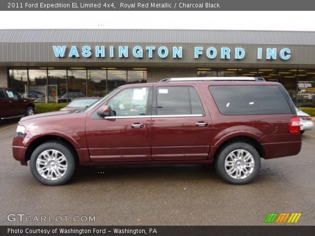 2011 Ford Expedition EL Limited 4x4 in Royal Red Metallic
