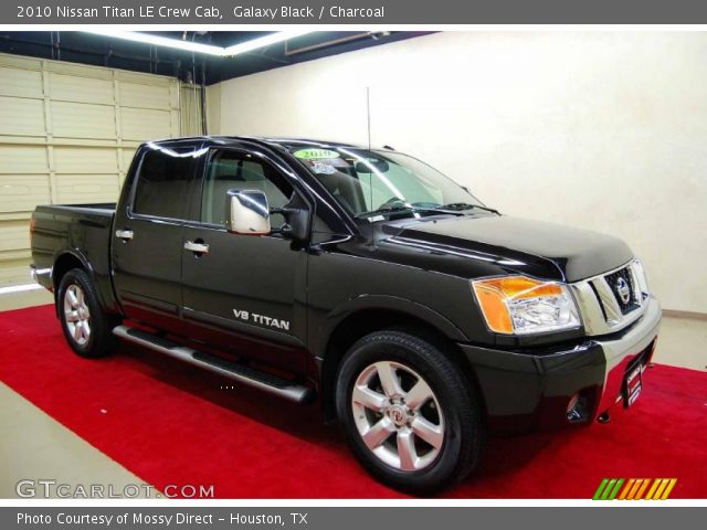 2010 Nissan Titan LE Crew Cab in Galaxy Black