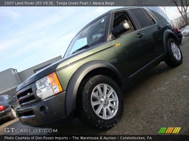 2007 Land Rover LR3 V8 SE in Tonga Green Pearl