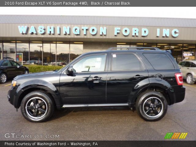 2010 Ford Escape XLT V6 Sport Package 4WD in Black