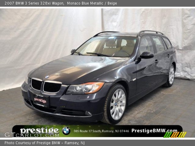 2007 BMW 3 Series 328xi Wagon in Monaco Blue Metallic