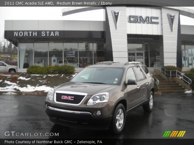 2011 GMC Acadia SLE AWD in Medium Brown Metallic