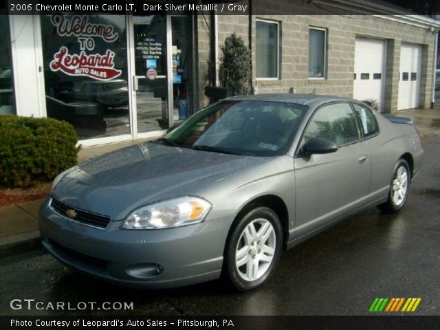 2006 Chevrolet Monte Carlo LT in Dark Silver Metallic