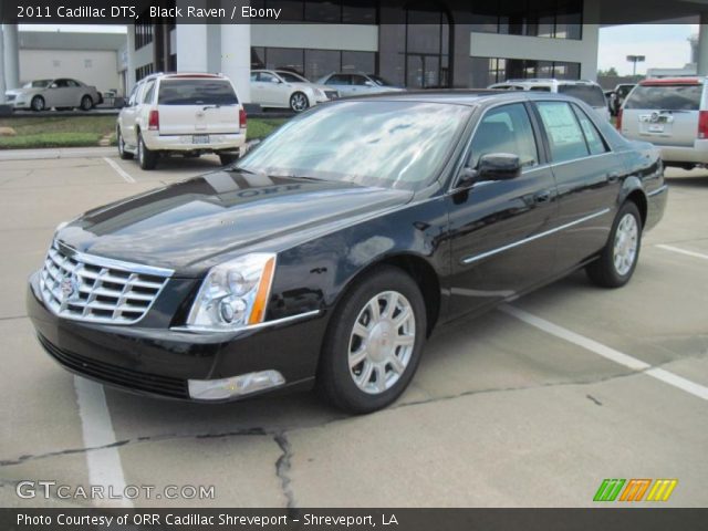 2011 Cadillac DTS  in Black Raven