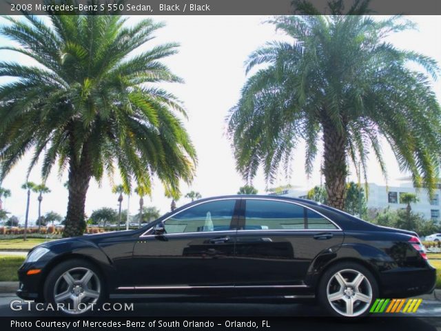 2008 Mercedes-Benz S 550 Sedan in Black
