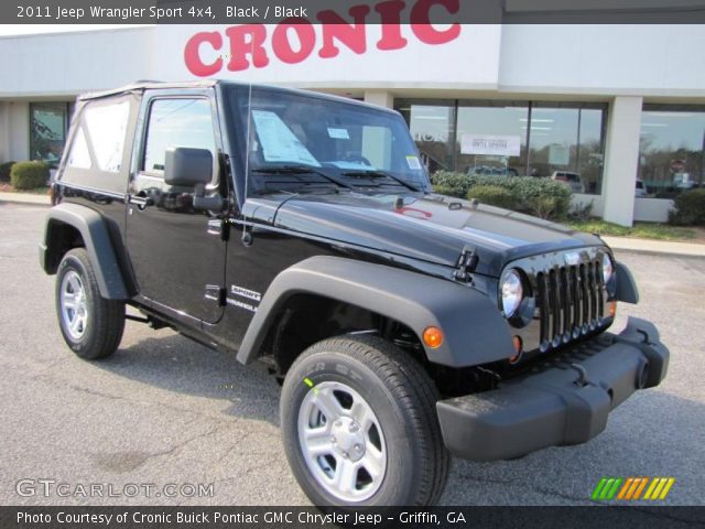 2011 Jeep Wrangler Sport 4x4 in Black