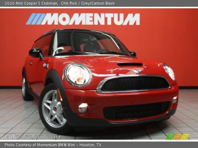 2010 Mini Cooper S Clubman in Chili Red
