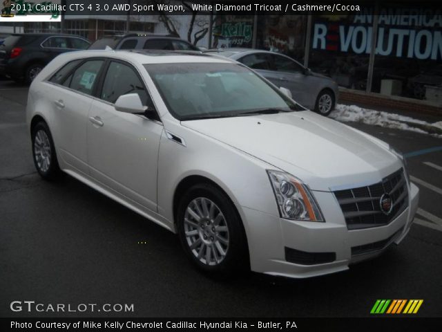 2011 Cadillac CTS 4 3.0 AWD Sport Wagon in White Diamond Tricoat