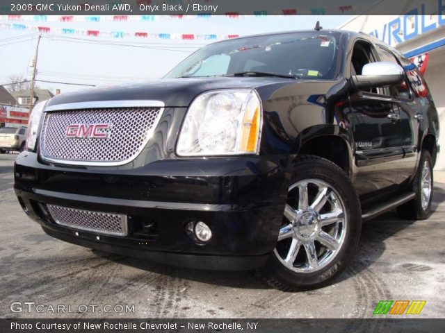 2008 GMC Yukon Denali AWD in Onyx Black