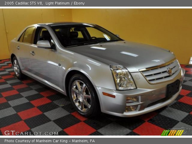 2005 Cadillac STS V8 in Light Platinum
