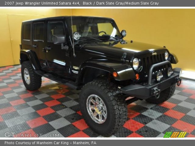 2007 Jeep Wrangler Unlimited Sahara 4x4 in Black