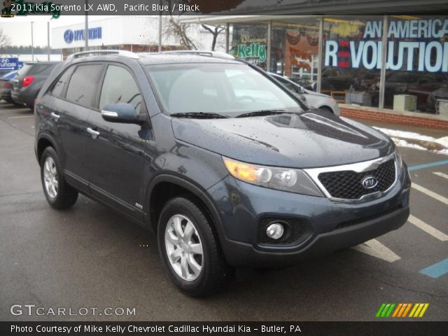 2011 Kia Sorento LX AWD in Pacific Blue