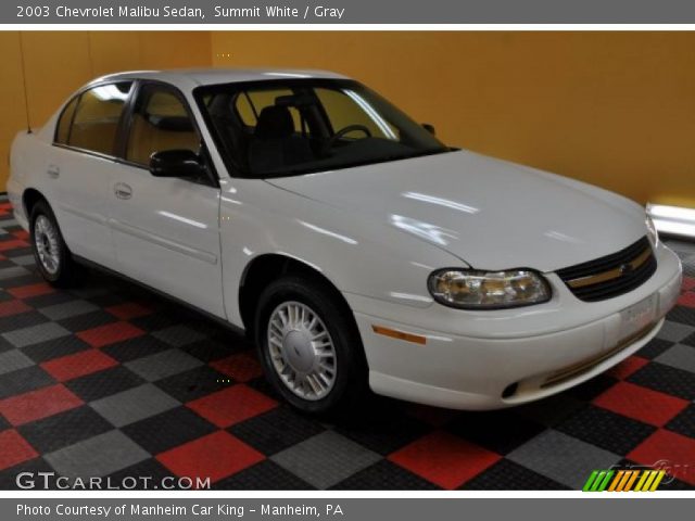 2003 Chevrolet Malibu Sedan in Summit White