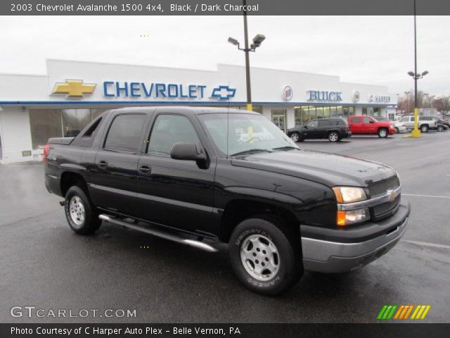 2003 Chevrolet Avalanche 1500 4x4 in Black