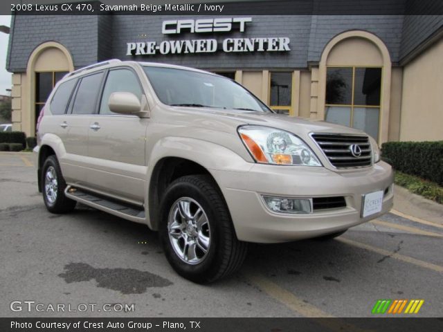 2008 Lexus GX 470 in Savannah Beige Metallic
