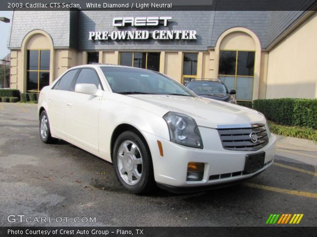 2003 Cadillac CTS Sedan in White Diamond